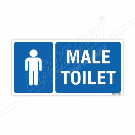 Male Toilet Sign| Protector FireSafety