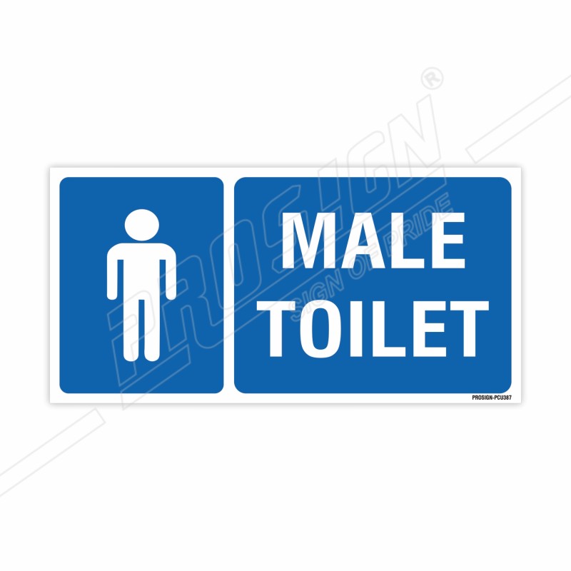 Male Washroom Logo