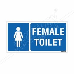 Female Toilet Sign| Protector FireSafety