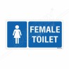 Female Toilet Sign| Protector FireSafety
