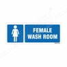 Female Wash Room Sign| Protector FireSafety