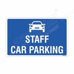 Staff Car Parking Sign| Protector FireSafety