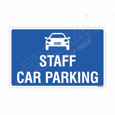 Staff Car Parking Sign| Protector FireSafety