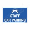 Staff Car Parking Sign| Protector FireSafety