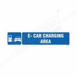Electric Car Charging Area Sign| Protector FireSafety