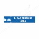 Electric Car Charging Area Sign| Protector FireSafety