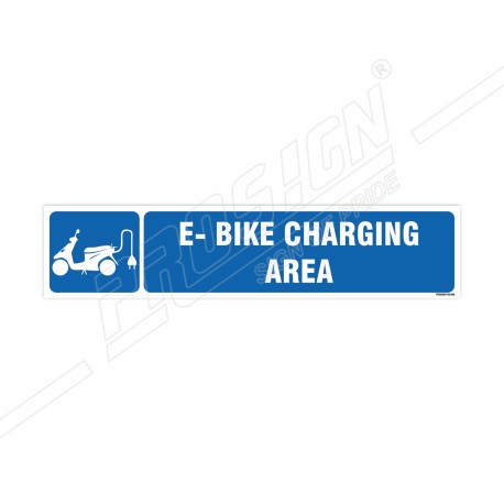 Electric Bike Charging Area Sign| Protector FireSafety