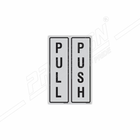 Push Pull Sign| Protector FireSafety