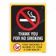 Thank You For No Smoking, No Smoking Posters