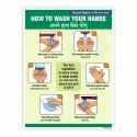 How To Wash Your Hand, Hand Wash Safety Poster| Protector FireSafety