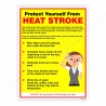 Heat Stroke First Aid Safety Posters| Protector FireSafety