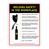 Safety At Workplace Welding Safety Poster| Protector FireSafety