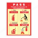 P.A.S.S. Fire Safety Posters| Protector FireSafety