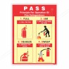 P.A.S.S. Fire Safety Posters| Protector FireSafety