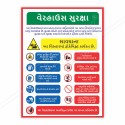 Warehouse Safety Gujrati Posters| Protector FireSafety