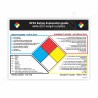 NFPA Rating Explanation Guide English & Gujrati Chemical Safety Posters| Protector FireSafety