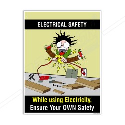 Electrical Safety Posters| Protector FireSafety