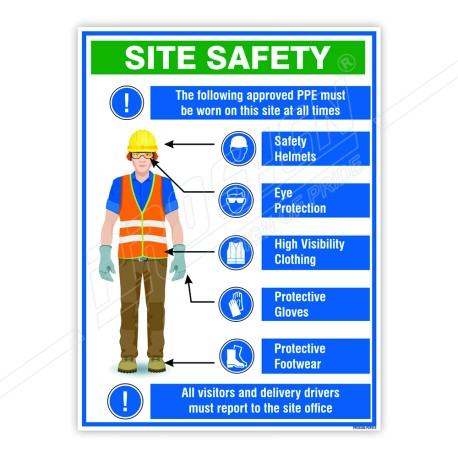 Site Safety Posters| Protector Fire Safety