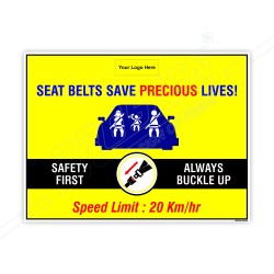 Seat Belt Save Precious Lives Road Safety Posters| Protector FireSafety