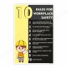 0 Work Place Safety Rules Posters| Protector FireSafety