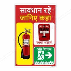 How TO Use Fire Extinguisher In Hindi, Fire Safety Posters| Protector FireSafety