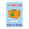 First Aid Box Is Here, First Aid Safety Posters| Protector FireSafety