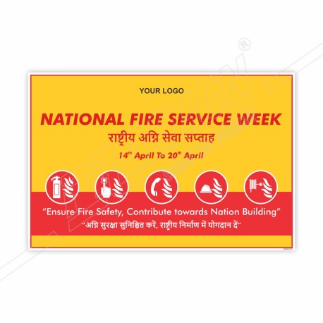 National Fire Service Week Safety Posters| Protector FireSafety