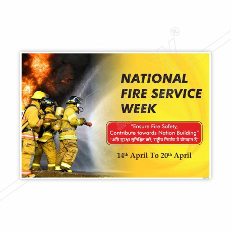 National Fire Service Week Safety Posters| Protector FireSafety