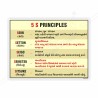 5S Principles In English & Gujrati, 5S Safety Posters| Protector FireSafety