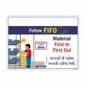 Follow FIFO, Kaizen Safety Posters| Protector FireSafety