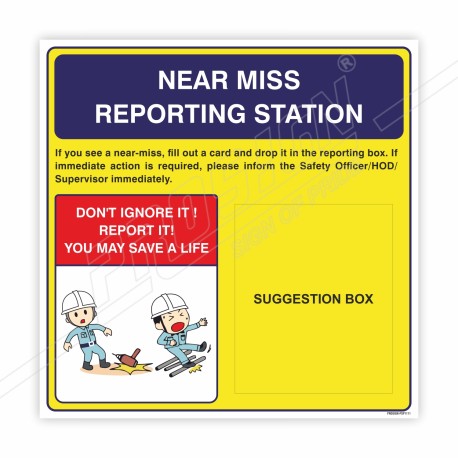 Never Miss Reporting Today, Work Safety Posters| Protector FireSafety