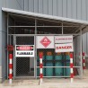 Flammable Danger Sign| Protector FireSafety