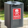 66000 Voltage Danger Sign| Protector FireSafety