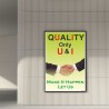 Quality U And I, Quality Safety Posters| Protector FireSafety