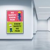 Know Safety No Pain Personal Safety Posters| Protector FireSafety