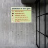 Instruction For Visitor In Hindi General Safety Poster| Protector FireSafety