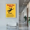 Watch Your Step Slip & Trip Safety Posters| Protector FireSafety