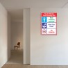 You are Entering Food Processing Area Food Safety Poster| Protector FireSafety