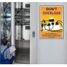 Don't Overload Electrical Safety Posters| Protector FireSafety