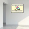 Keep Work Area Clean Good House Keeping Posters| Protector FireSafety