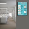 Chemical Burns Chemical Safety Poster| Protector FireSafety
