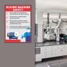 Slicing Machine Safety, General Safety Poster| Protector FireSafety