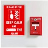 Keep Calm Fire Safety Posters| Protector FireSafety
