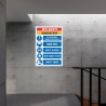 Site Safety Mandatory, General Safety Poster| Protector FireSafety