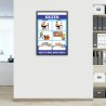Before After Kaizen Safety Poster| Protector FireSafety