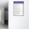 Instruction For Solvent Handling General Safety Poster| Protector FireSafety
