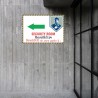 Way TO Security Room Site Safety Poster| Protector FireSafety