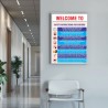 Safety Instruction For Visitor General Safety Poster| Protector FireSafety