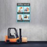 Fork Lift Safety In Gujrati Material Handling Safety Posters| Protector FireSafety