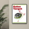 Sales Target Team Work Safety Poster| Protector FireSafety